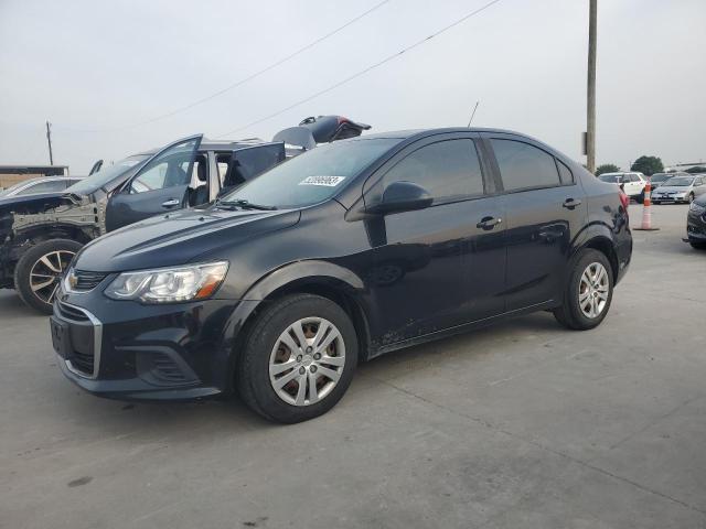 CHEVROLET SONIC LS 2017 with VIN 1G1JB5SH5H4166221 - Photo from auction