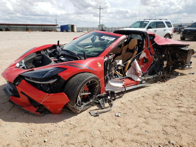 CHEVROLET CORVETTE S 2021 with VIN 1G1YB2D48M5102279 - Photo from auction