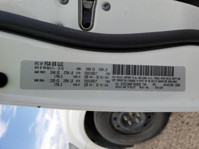 Photo 14 from auction – 2015 DODGE JOURNEY SE with VIN 3C4PDCAB0FT669935