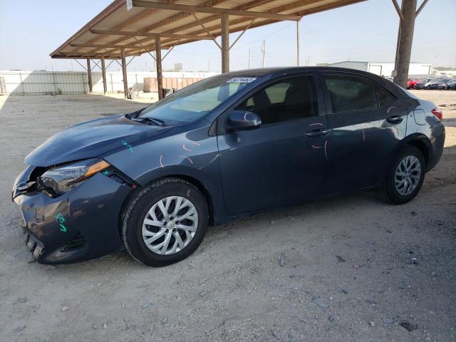 TOYOTA COROLLA L 2018 with VIN 5YFBURHE6JP797587 - Photo from auction