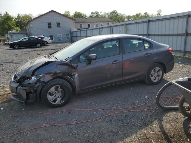 HONDA CIVIC LX 2014 with VIN 19XFB2F51EE238232 - Photo from auction