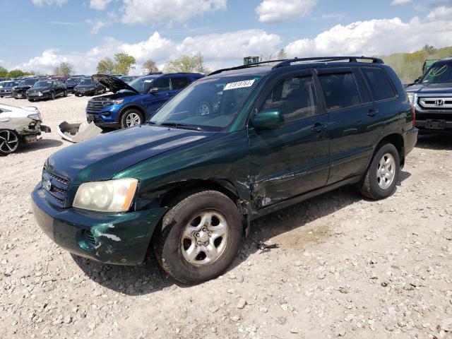 TOYOTA HIGHLANDER 2003 with VIN JTEGD21A630071239 - Photo from auction