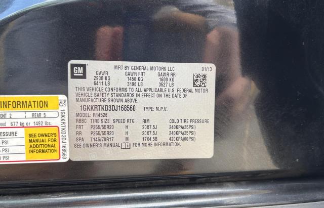 Foto 10 de la subasta – 2013 GMC ACADIA DEN con VIN 1GKKRTKD3DJ168560