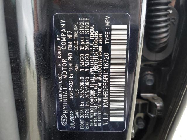 Photo 14 from auction – 2023 GENESIS GV80 BASE with VIN KMUHBDSB5PU116720