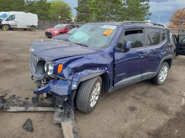 JEEP RENEGADE L 2017 with VIN ZACCJABB2HPG42997 - Photo from auction