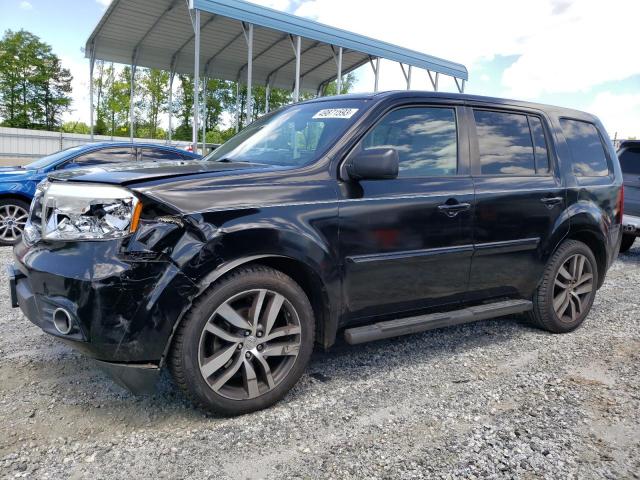 HONDA PILOT EXL 2012 with VIN 5FNYF3H53CB043255 - Photo from auction