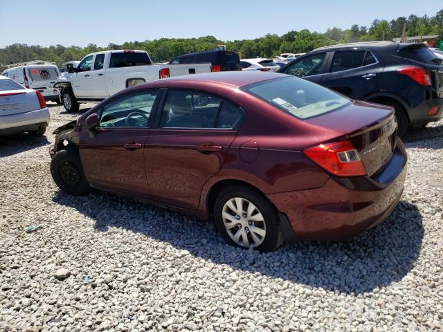 Zdjęcie 2 z aukcji – 2012 HONDA CIVIC LX z VIN 19XFB2E55CE057746