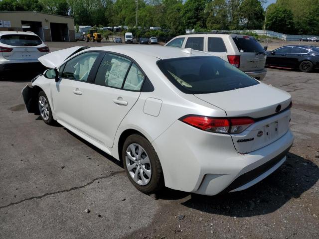 Photo 2 from auction – 2021 TOYOTA COROLLA LE with VIN JTDEPMAE4MJ140054