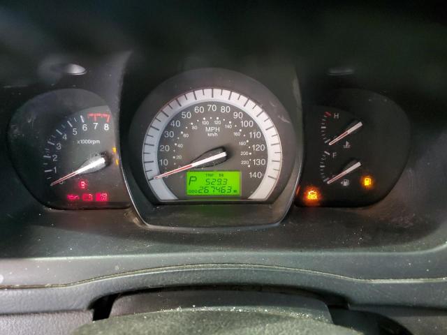 Photo 9 from auction – 2009 KIA SPECTRA EX with VIN KNAFE221195026889