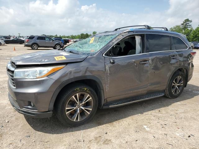 Photo 1 from auction – 2016 TOYOTA HIGHLANDER with VIN 5TDKKRFH9GS154931