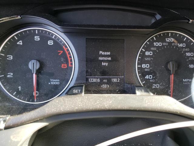 Photo 9 from auction – 2010 AUDI A4 PREMIUM with VIN WAUWFAFLXAA016733