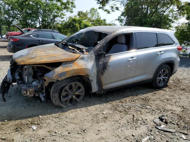TOYOTA HIGHLANDER 2019 with VIN 5TDZZRFH3KS351578 - Photo from auction