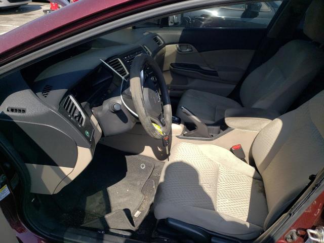Photo 7 from auction – 2014 HONDA CIVIC LX with VIN 19XFB2F59EE221632
