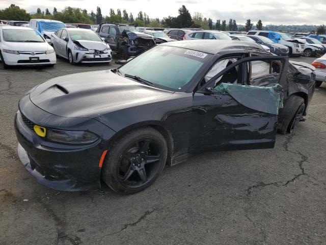 DODGE CHARGER R/ 2018 with VIN 2C3CDXCT2JH203389 - Photo from auction