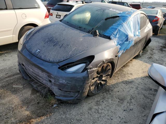 TESLA MODEL Y 2022 con VIN 7SAYGDEF1NF406092 - Foto de la subasta