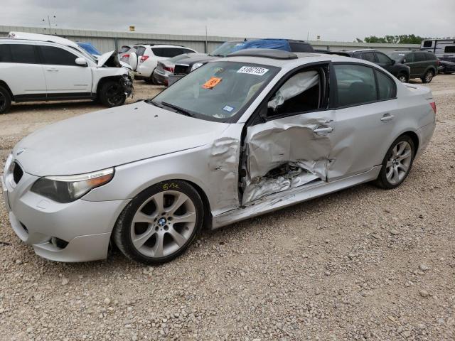 BMW 530 I 2007 with VIN WBANE73597B996790 - Photo from auction