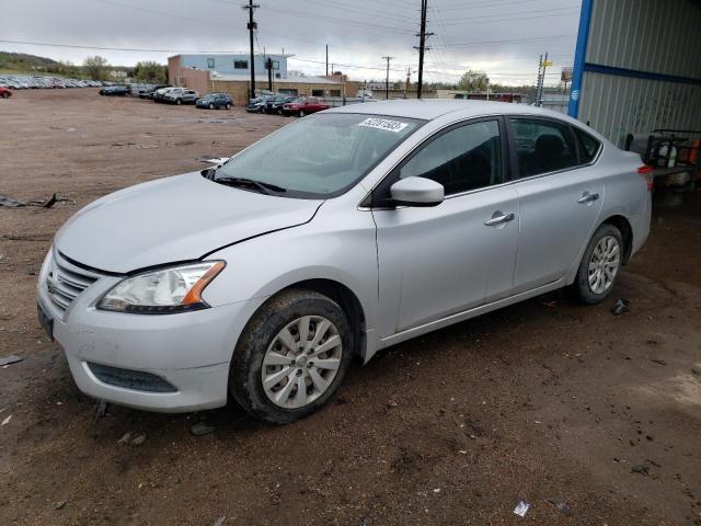 NISSAN SENTRA S 2013 with VIN 1N4AB7AP2DN902747 - Photo from auction