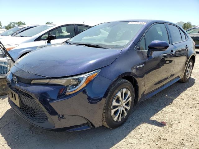 TOYOTA COROLLA LE 2021 with VIN JTDEAMDE2MJ019620 - Photo from auction