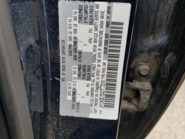 Photo 14 from auction – 2016 MAZDA CX-3 GRAND with VIN JM1DKBD76G0117218