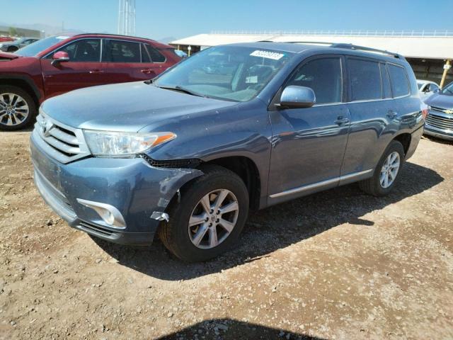 TOYOTA HIGHLANDER 2013 with VIN 5TDBK3EH1DS226053 - Photo from auction