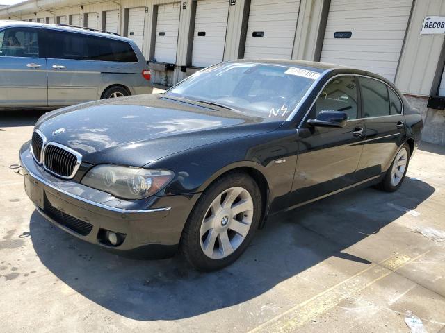BMW 750 2007 with VIN WBAHN83567DT75207 - Photo from auction