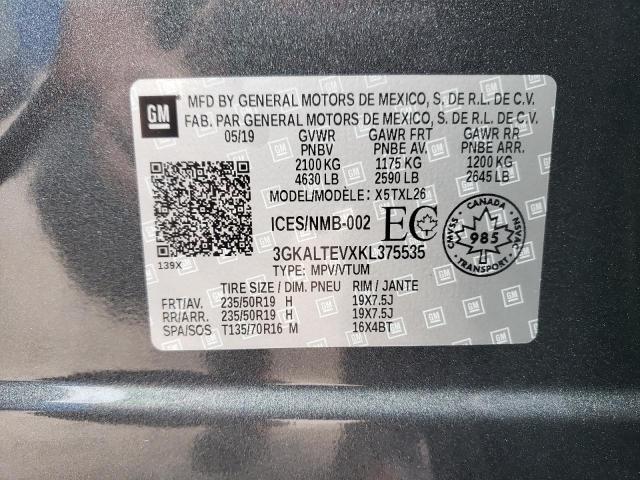 Photo 14 from auction – 2019 GMC TERRAIN SL with VIN 3GKALTEVXKL375535