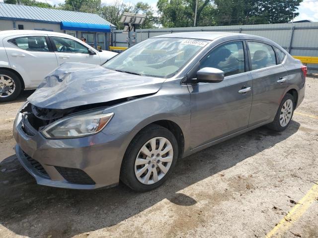 NISSAN SENTRA S 2017 with VIN 3N1AB7AP3HY346678 - Photo from auction