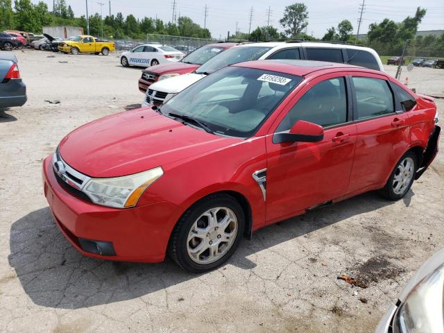 FORD FOCUS SE 2008 with VIN 1FAHP35N58W268495 - Photo from auction