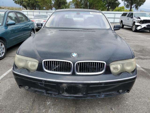 Photo 5 from auction – 2002 BMW 745 LI with VIN WBAGN63492DR01703