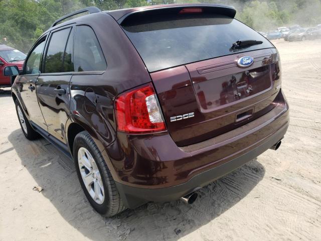 Photo 2 from auction – 2012 FORD EDGE SE with VIN 2FMDK3G99CBA67678