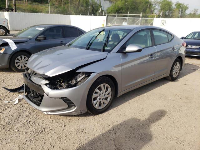 HYUNDAI ELANTRA SE 2017 with VIN 5NPD74LF6HH192947 - Photo from auction