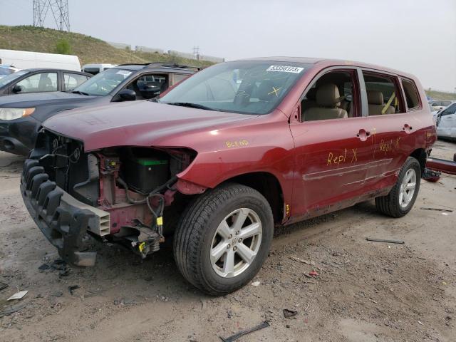 TOYOTA HIGHLANDER 2010 with VIN 5TDJK3EH1AS023008 - Photo from auction