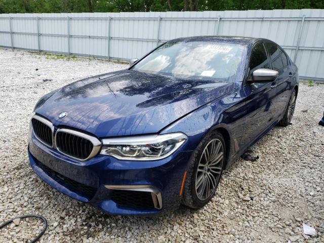 BMW M550XI 2018 with VIN WBAJB9C50JG464342 - Photo from auction