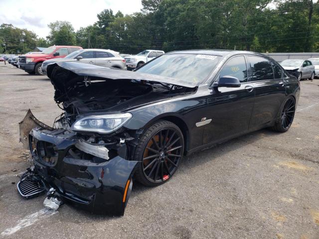 BMW 750 LI 2013 with VIN WBAYE8C50DD133444 - Photo from auction