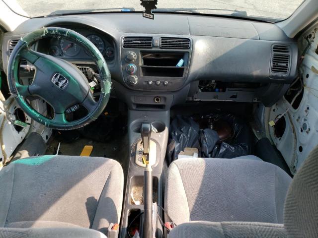 Photo 8 from auction – 2001 HONDA CIVIC LX with VIN 2HGES16581H522141