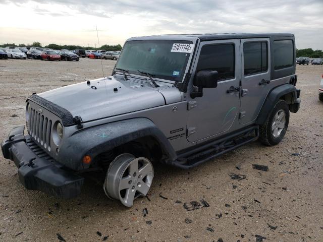JEEP WRANGLER U 2016 with VIN 1C4BJWDG2GL123582 - Photo from auction
