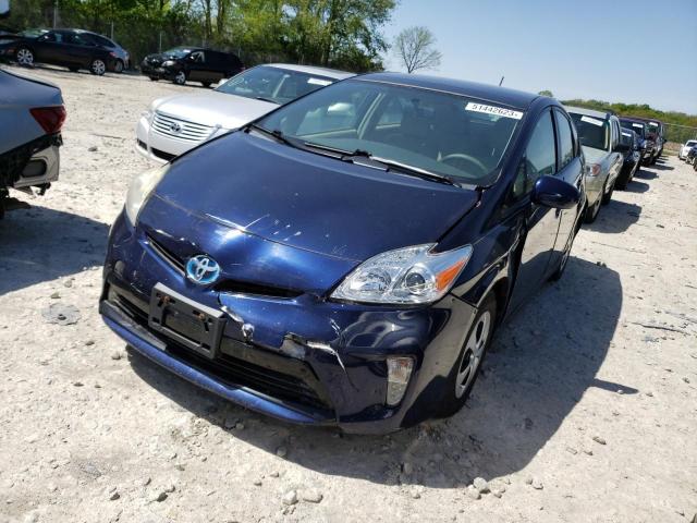 TOYOTA PRIUS 2012 with VIN JTDKN3DU2C1584134 - Photo from auction