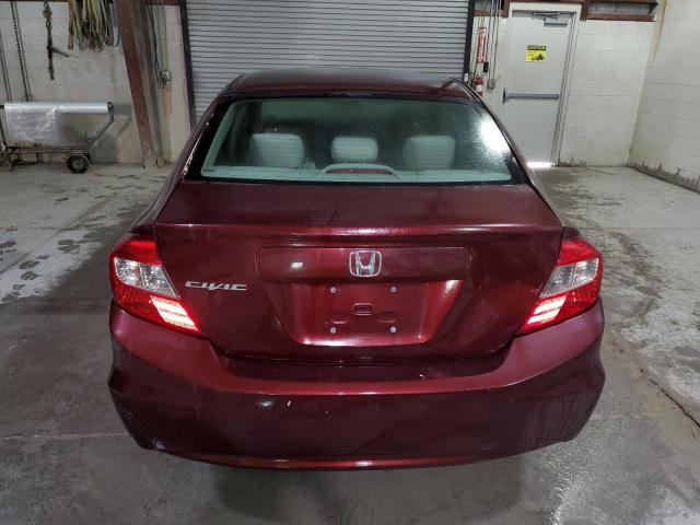 Photo 6 from auction – 2012 HONDA CIVIC EX with VIN 2HGFB2F81CH583998