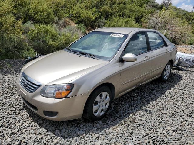 KIA SPECTRA EX 2009 with VIN KNAFE222995617898 - Photo from auction
