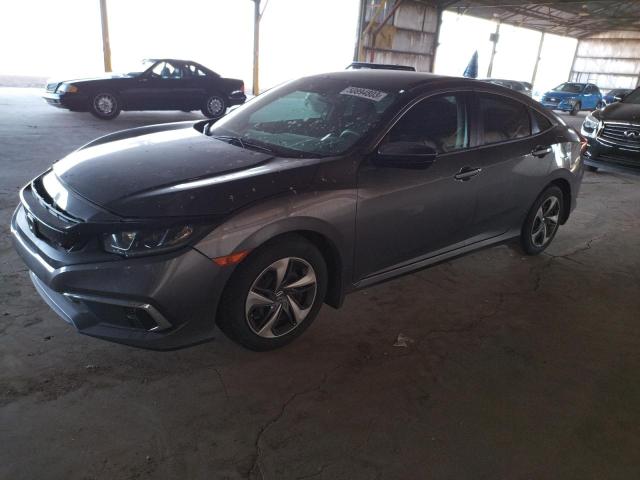 HONDA CIVIC LX 2019 with VIN 19XFC2F62KE024576 - Photo from auction