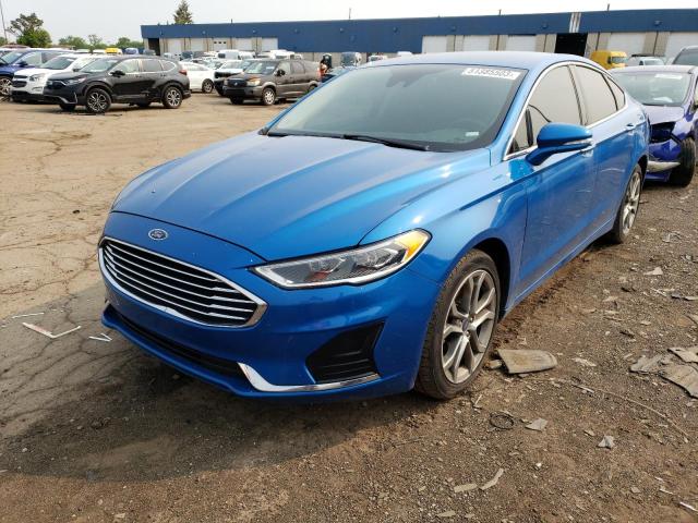 FORD FUSION SEL 2019 with VIN 3FA6P0CD0KR236807 - Photo from auction