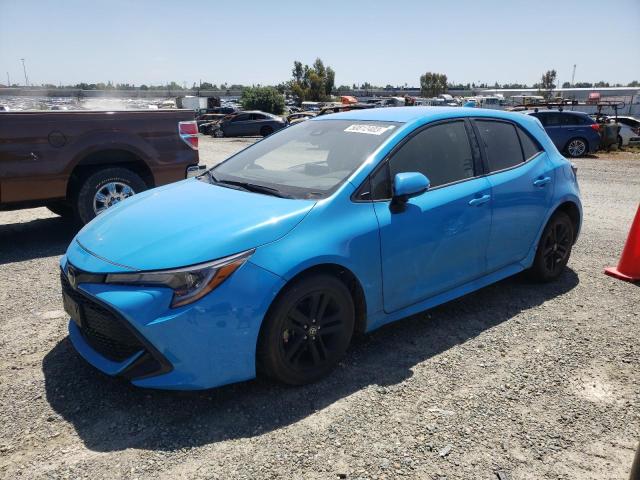 TOYOTA COROLLA SE 2019 with VIN JTNK4RBE2K3017843 - Photo from auction