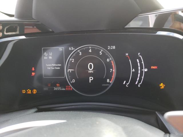 Photo 9 from auction – 2022 LEXUS NX 350 with VIN 2T2GGCEZ6NC012603