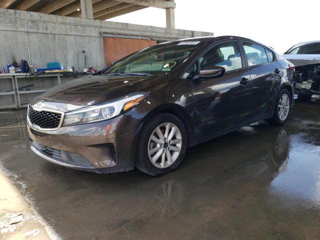 KIA FORTE LX 2017 with VIN 3KPFL4A75HE066616 - Photo from auction