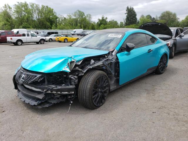 LEXUS RC 350 2015 with VIN JTHHE5BCXF5004222 - Photo from auction