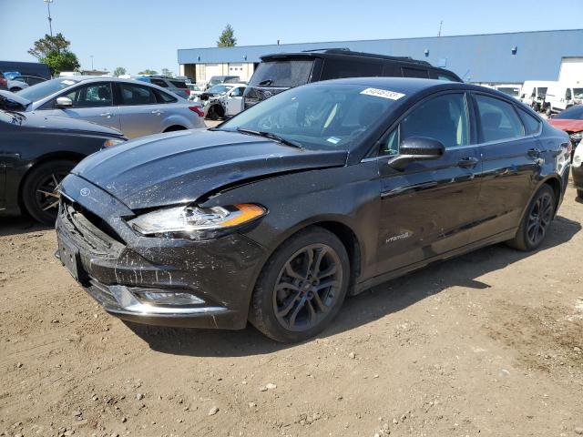 FORD FUSION SE 2018 with VIN 3FA6P0LU0JR231105 - Photo from auction