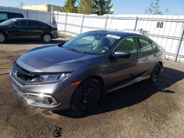 HONDA CIVIC LX 2020 with VIN 2HGFC2F58LH016044 - Photo from auction