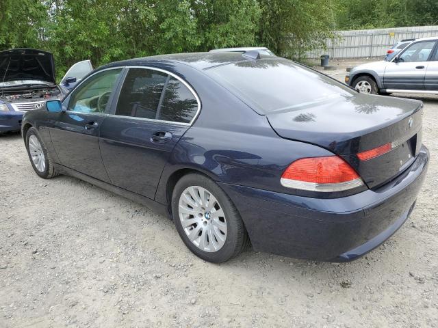 Photo 2 from auction – 2004 BMW 745 I with VIN WBAGL63574DP72975