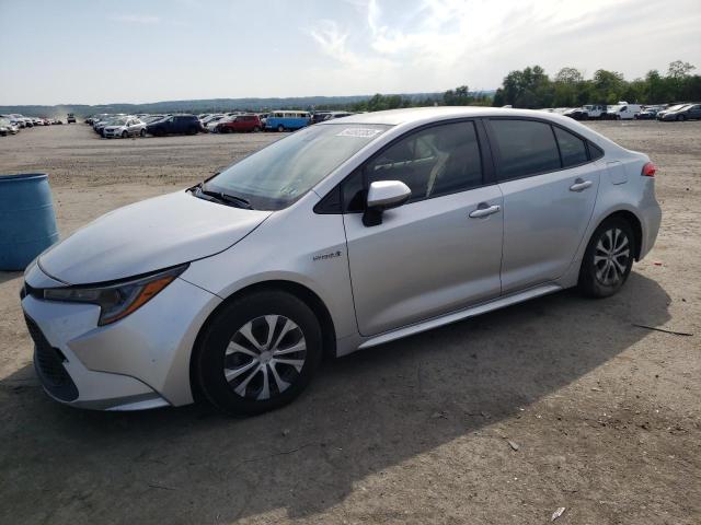 TOYOTA COROLLA LE 2021 with VIN JTDEAMDE5MJ019577 - Photo from auction