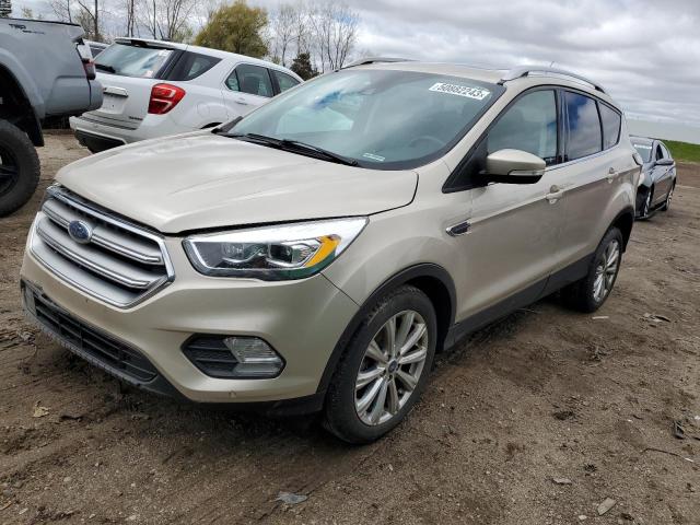 FORD ESCAPE TIT 2017 with VIN 1FMCU9J90HUE33742 - Photo from auction